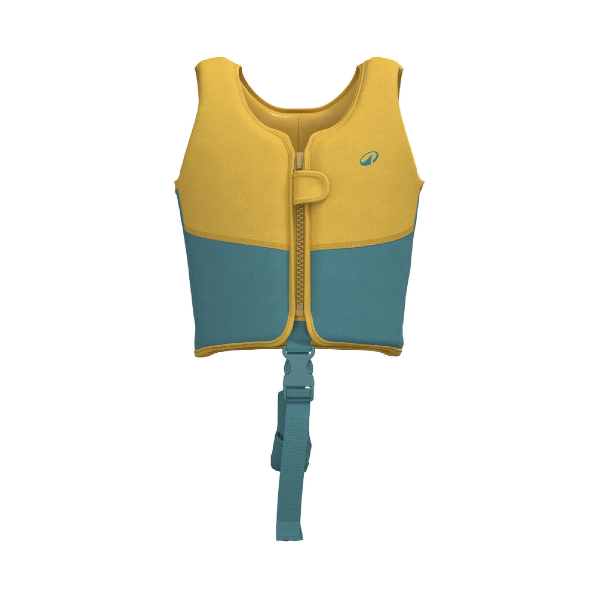 SWIMVEST ZIPY YELLOW BLUE