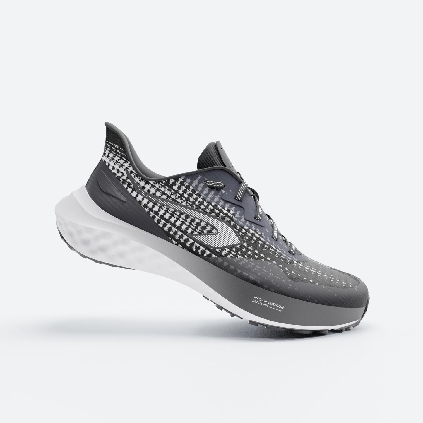 Kids' Running Shoes Black & White - K500 Fast Series