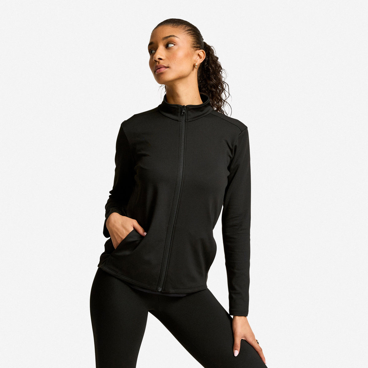 BASIC JACKET 100 BLACK