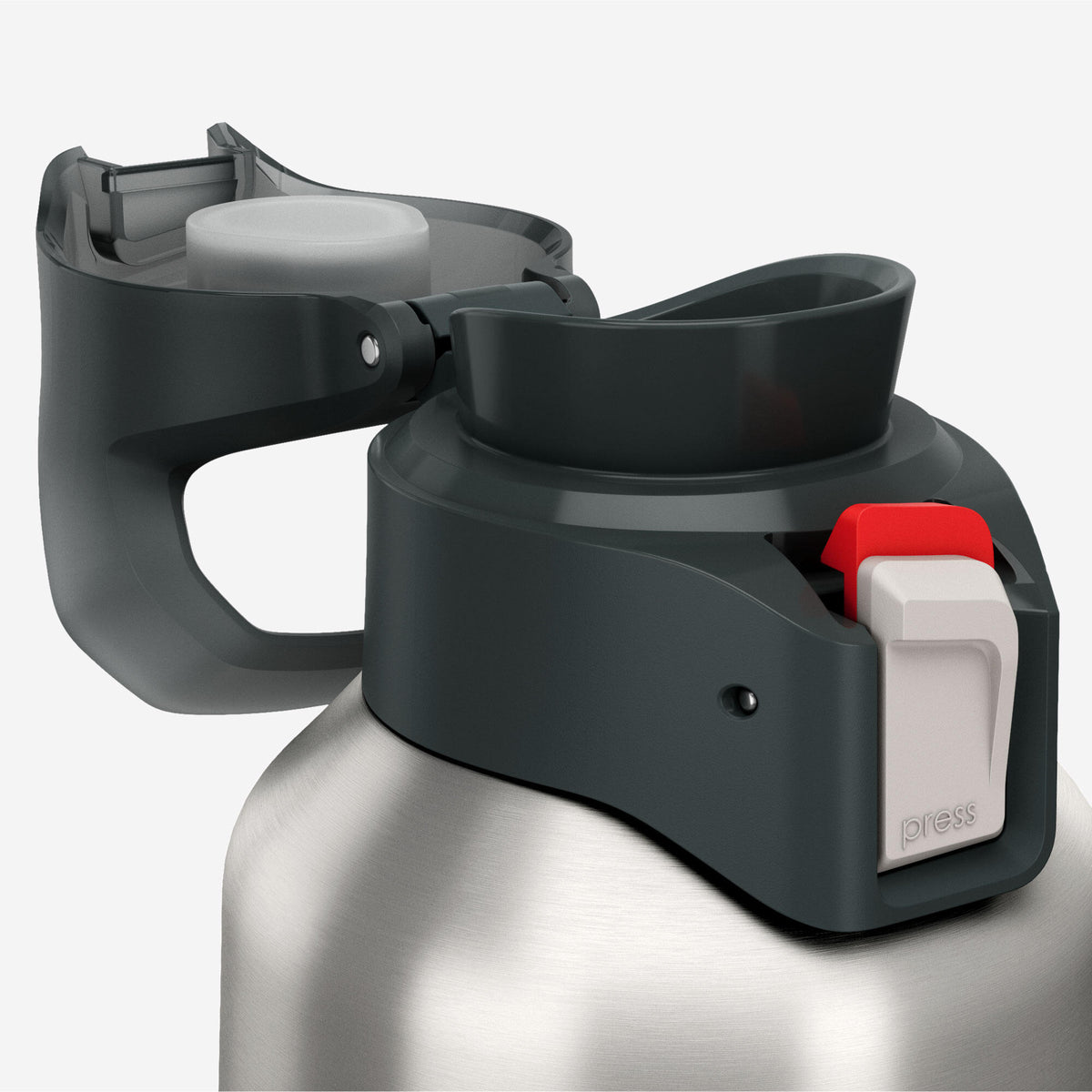BOTTLE 900 INSULATED 1L GREY