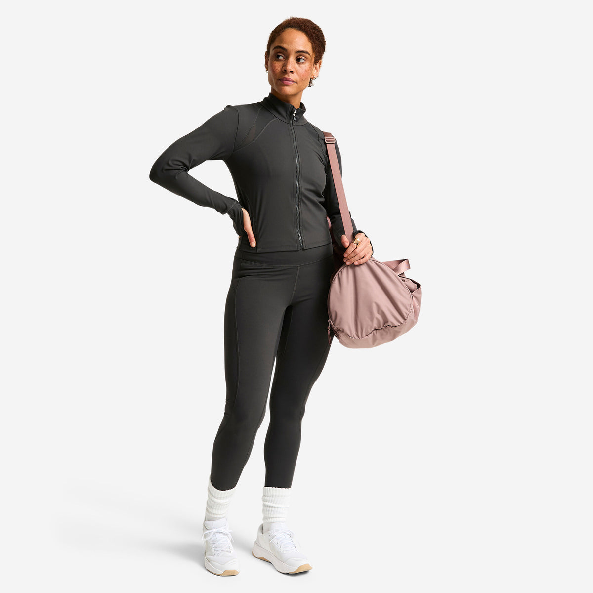 TRAINING JACKET SHAPE DARKGREY