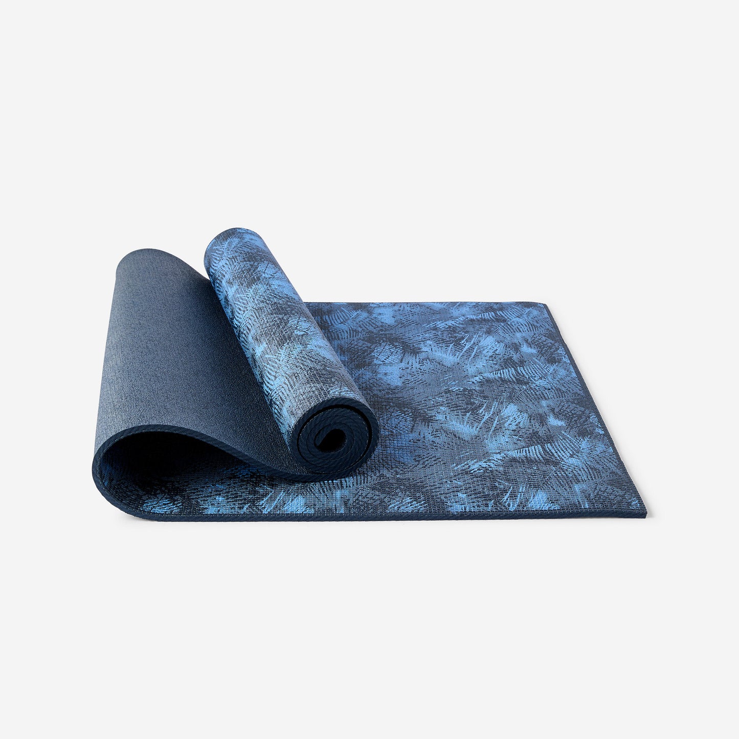 8 mm Grippy and Comfortable Gentle Yoga Mat - Dark Blue