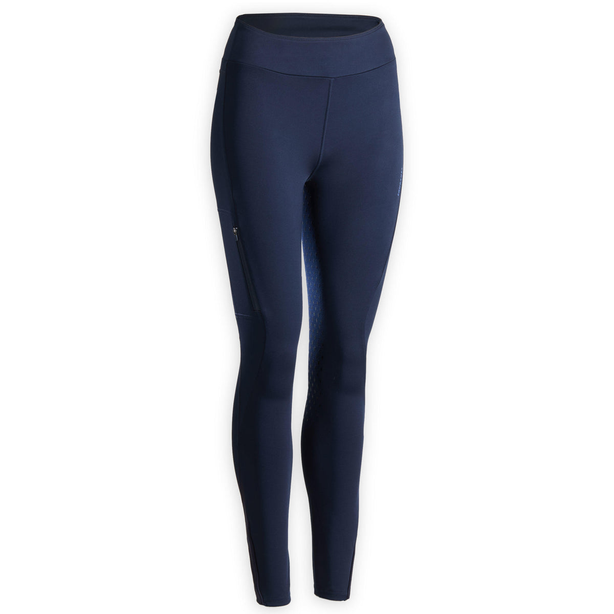 LEGGING 500 FULLGRIP WOMEN NAVY
