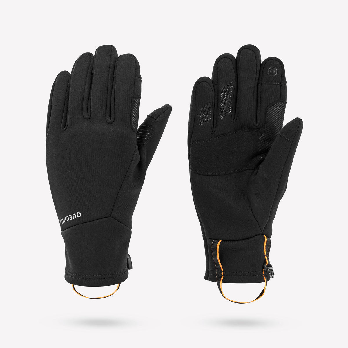 GLOVE STRETCH HIKE500 TW BLACK