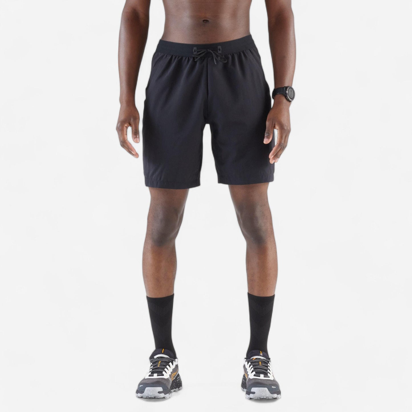 Men's Running Breathable Shorts Dry+ - Black