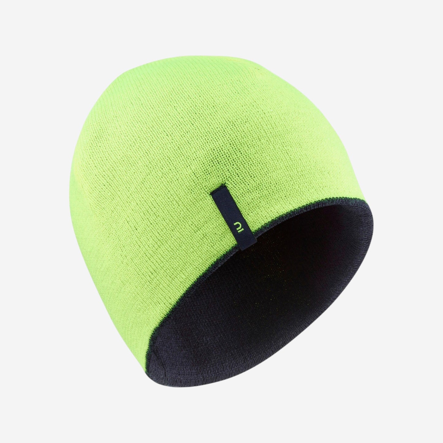 KIDS' REVERSIBLE SKI HAT - YELLOW/BLUE