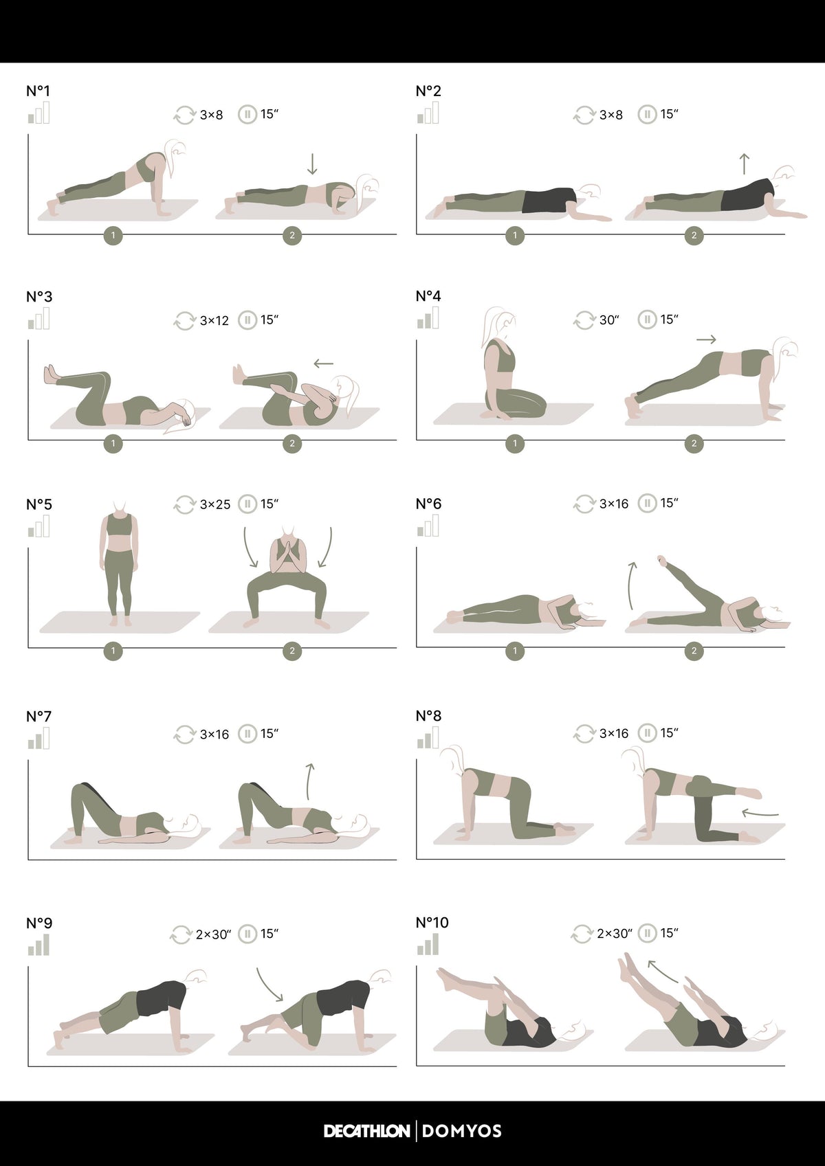FITNESS MAT GRIP 900 C1