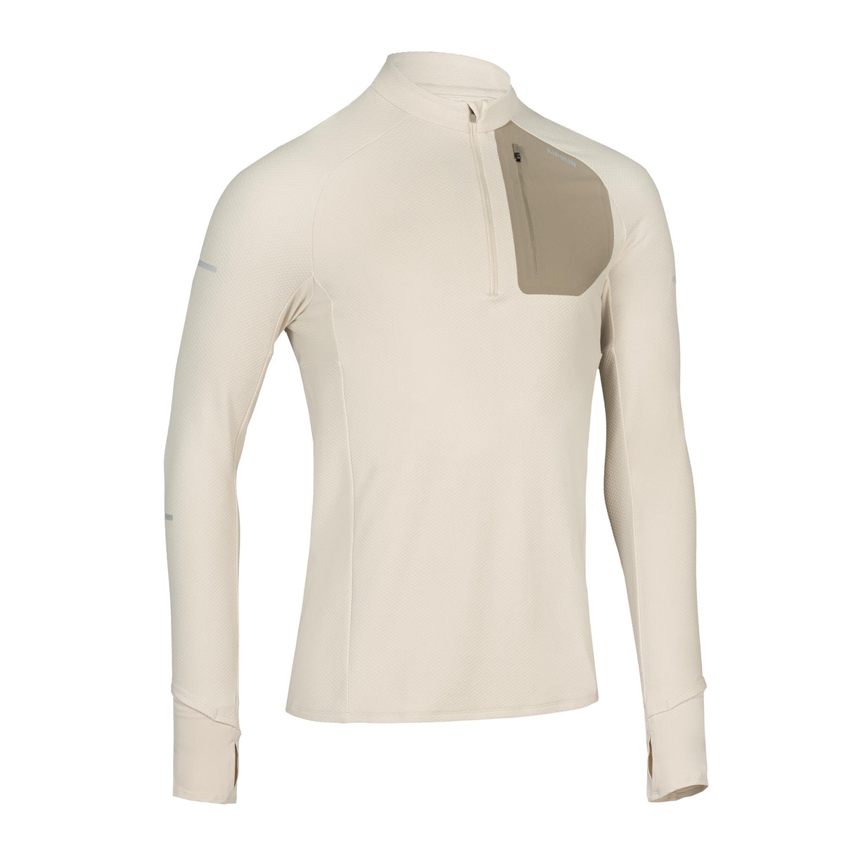 LS TS 1/2 ZIP RUN 900 M WARM BEIGE L02A
