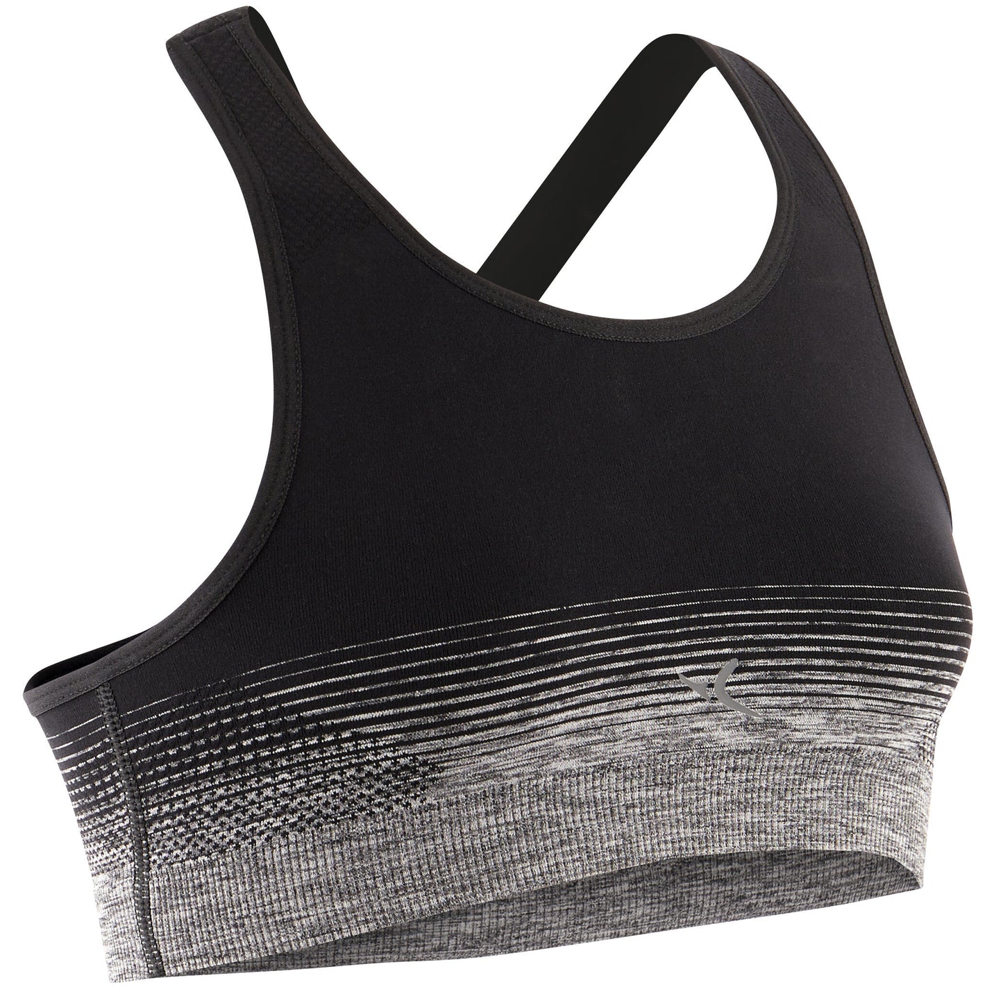 Girls' Gym Sports Bra 580 - Black