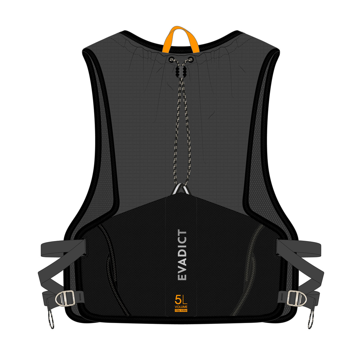 TRAIL RUNNING BAG 5L BLACK