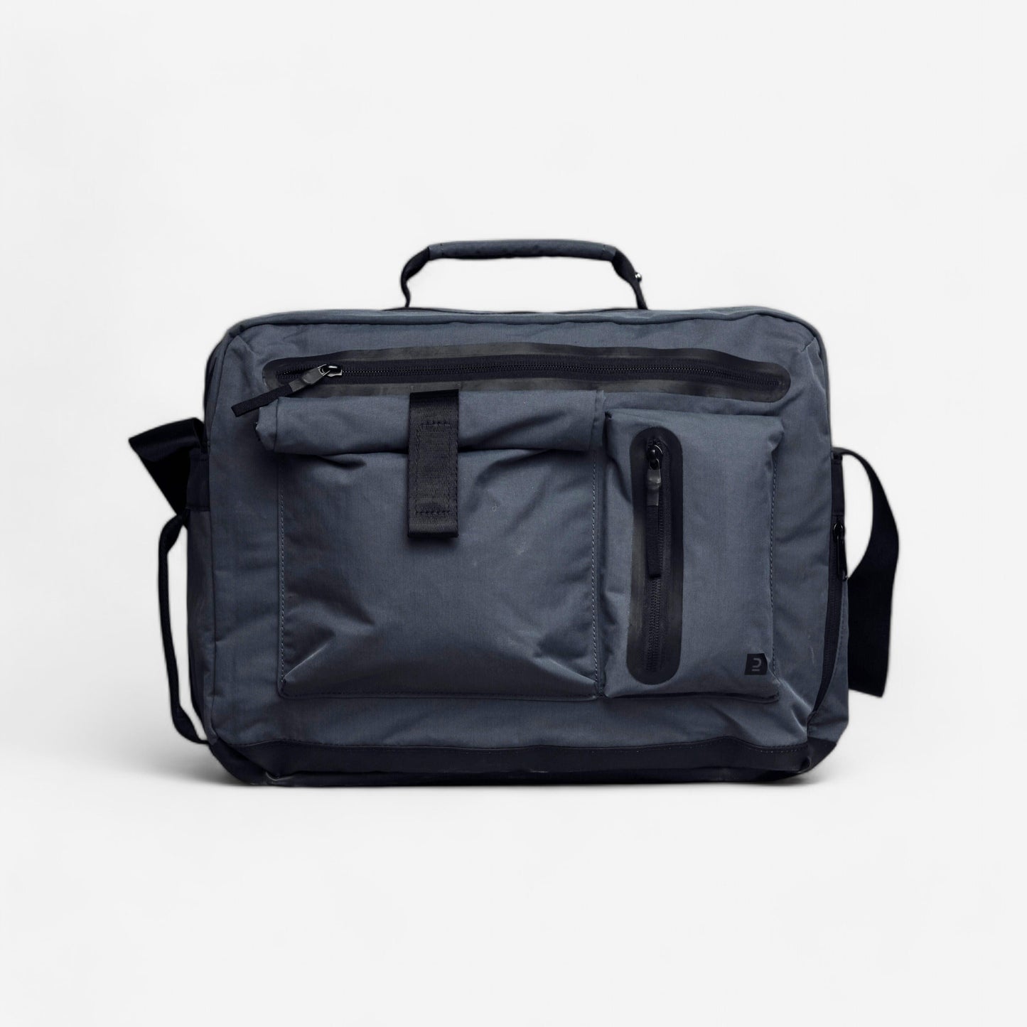 20L BACKENGER ACTIV MBLTY URBAN WALKING TEXTILE MESSENGER BAG BACKPACK - NAVY