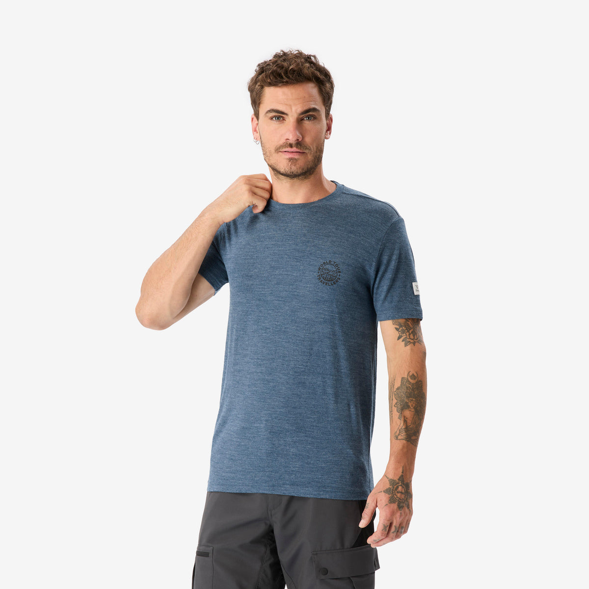 MERINO FRESH T-SHIRT M BLUE