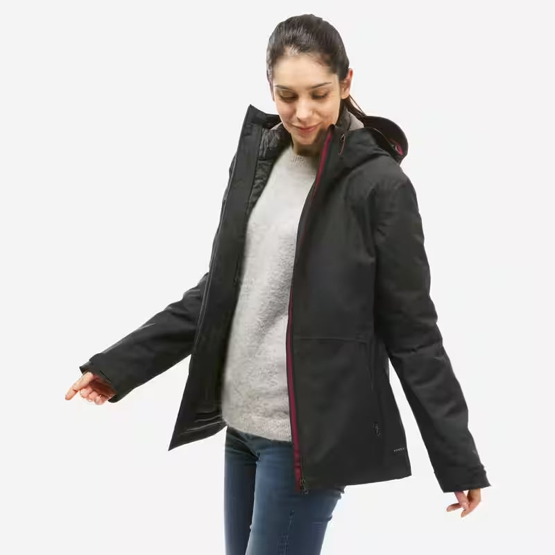TRAVEL 500 3in1 JACKET W BLACK