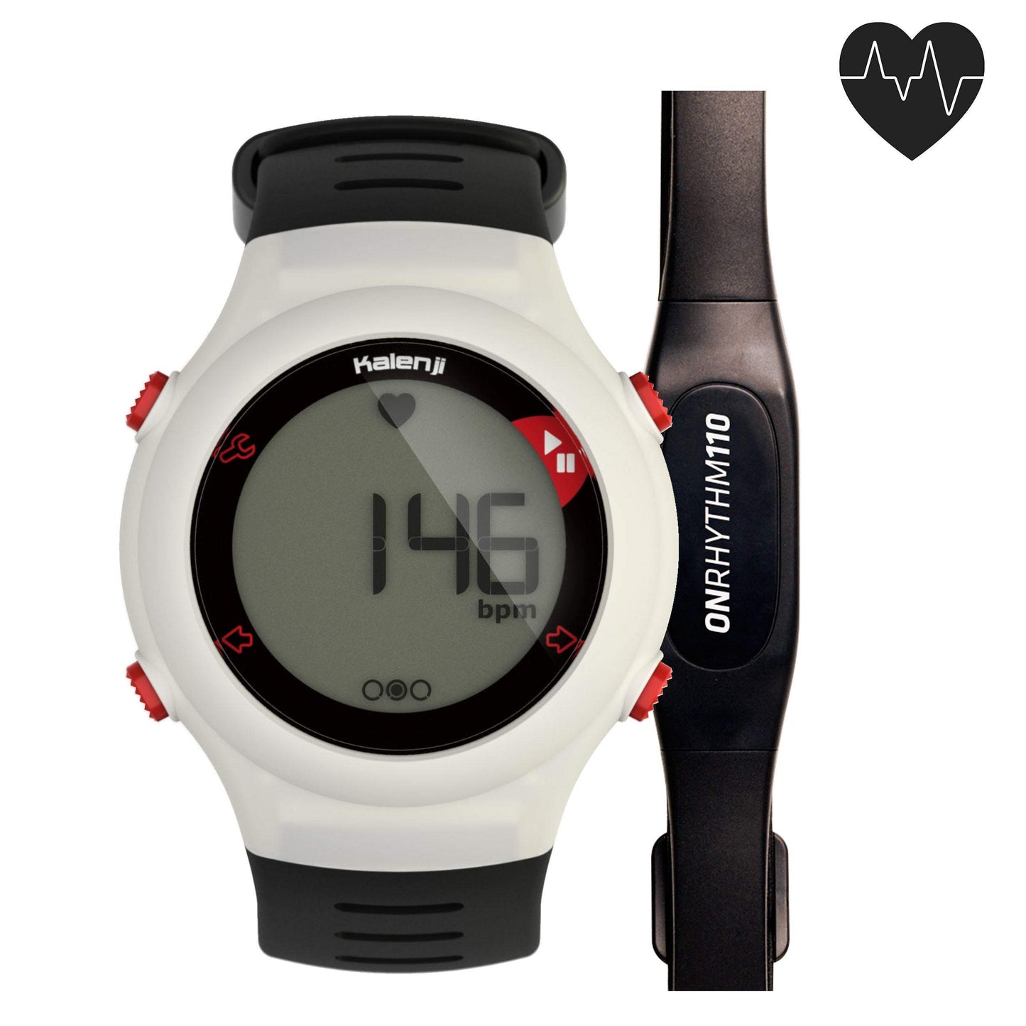 ONRHYTHM 110 WHITE/BLACK