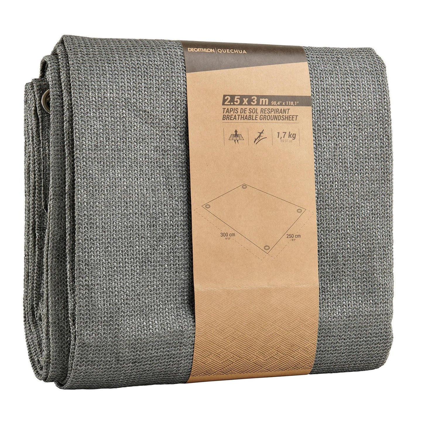 BREATHABLE GROUNDSHEET