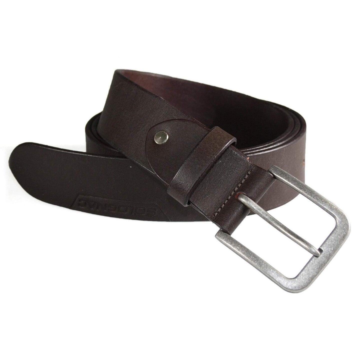 LEATHER BELT BROWN