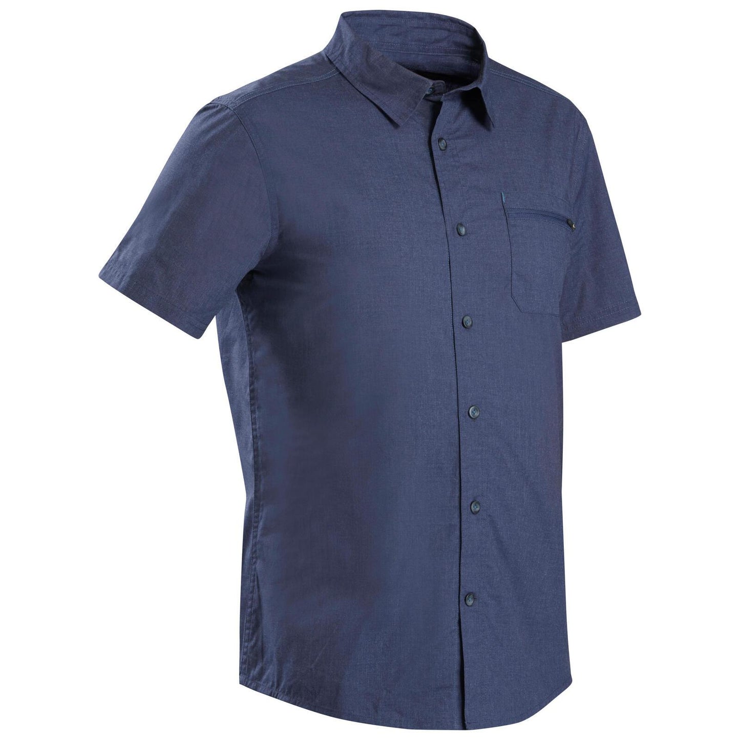 TRAVEL 100 SS Shirt M BLUE Navy