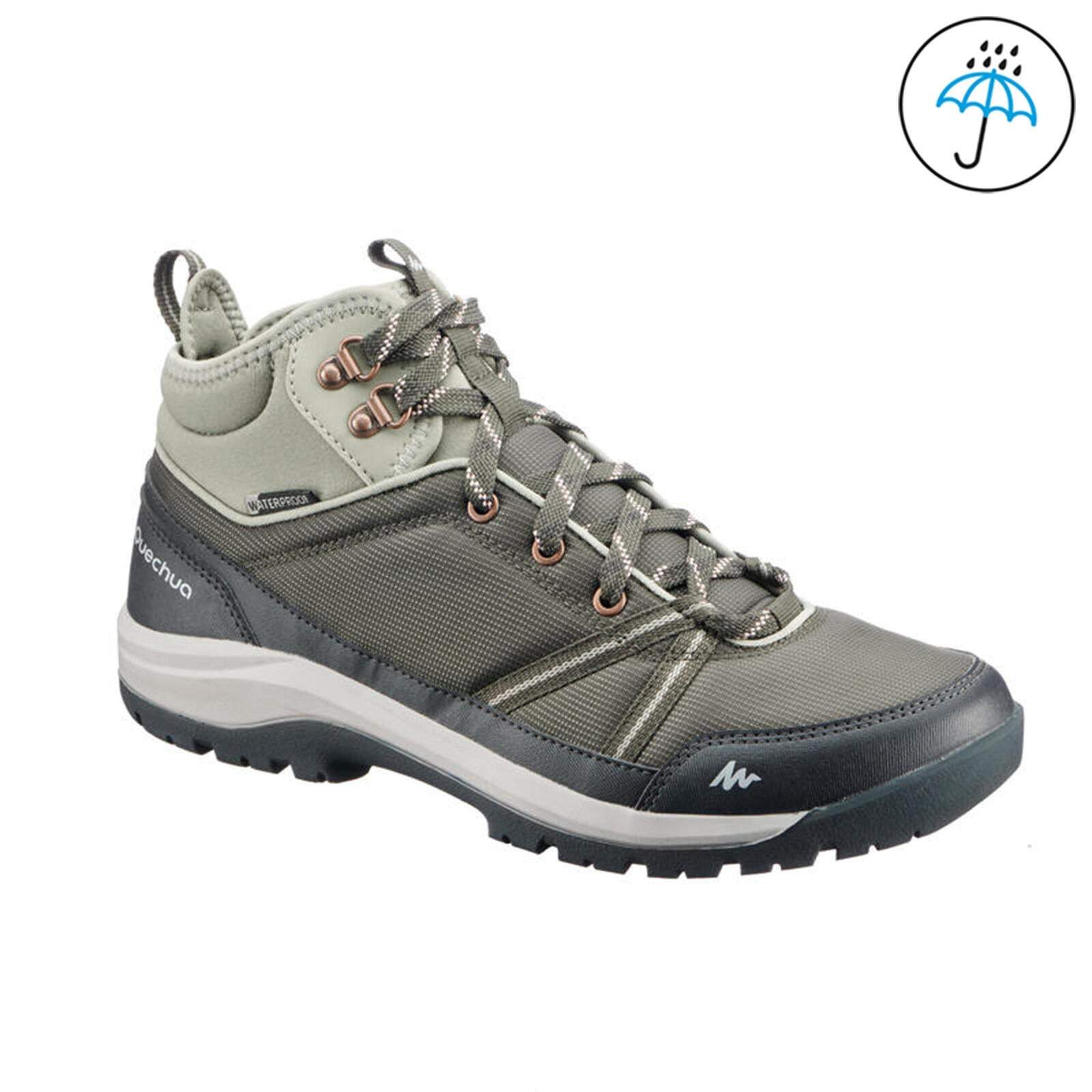Shoes NH150 Mid WP Kaki Wâ DecathlonProSA