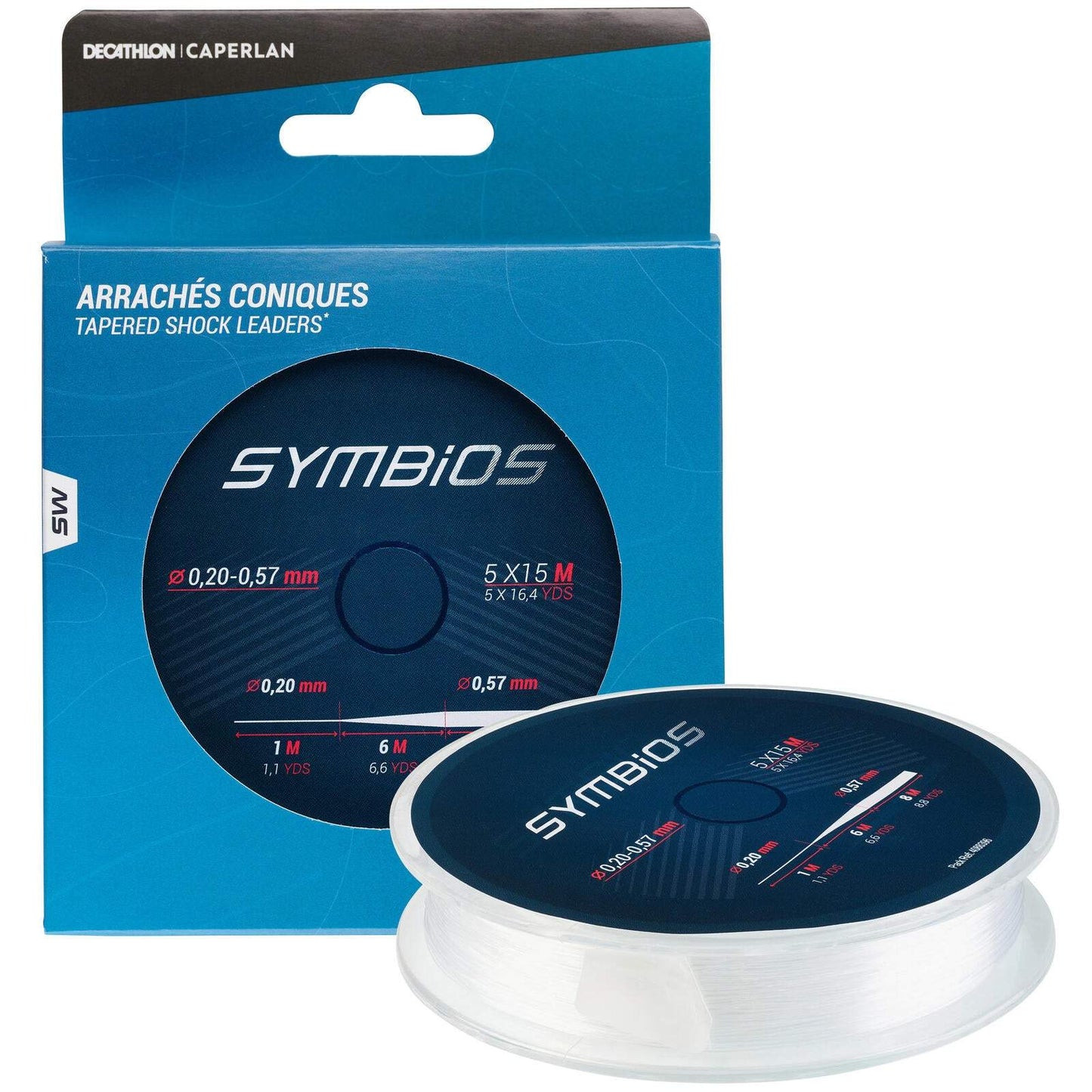 TAPERED SHOCK LEADER 20/57