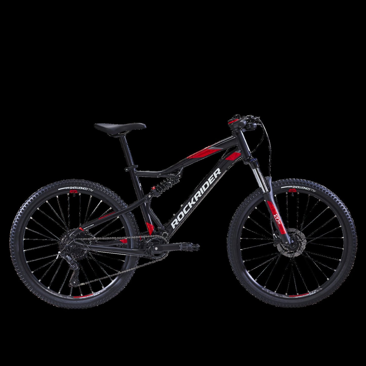 MTB ST 530 S BLACK RED 27,5"