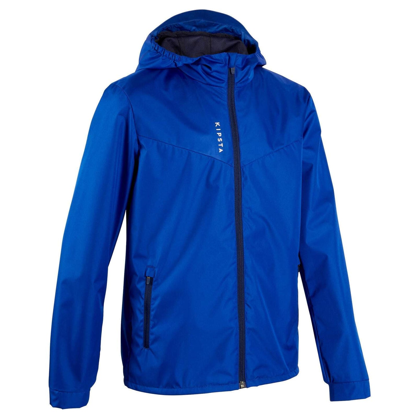 RAIN JACKET T500 JR NEW BLUE