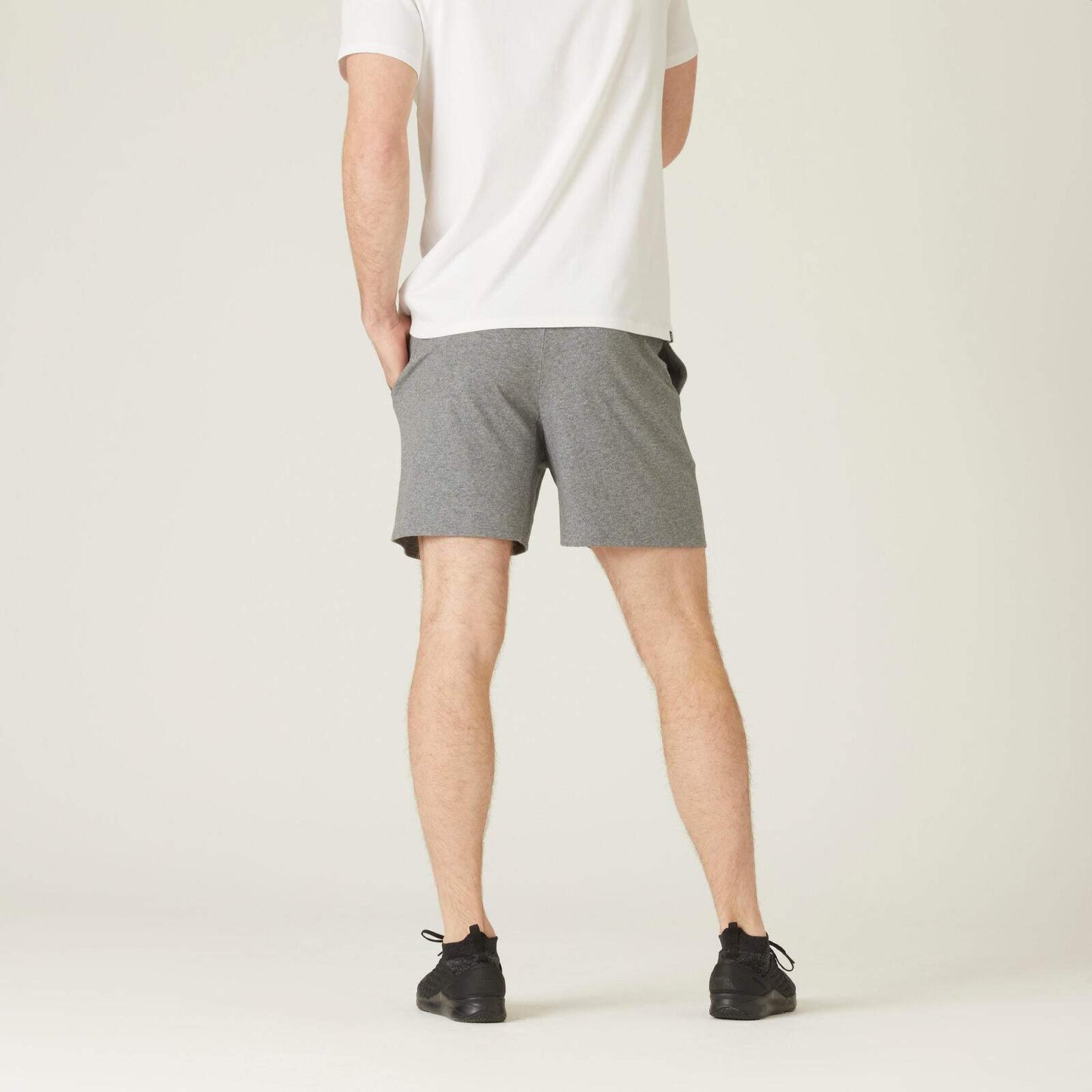 Men's Fitness Shorts 100 - Grey