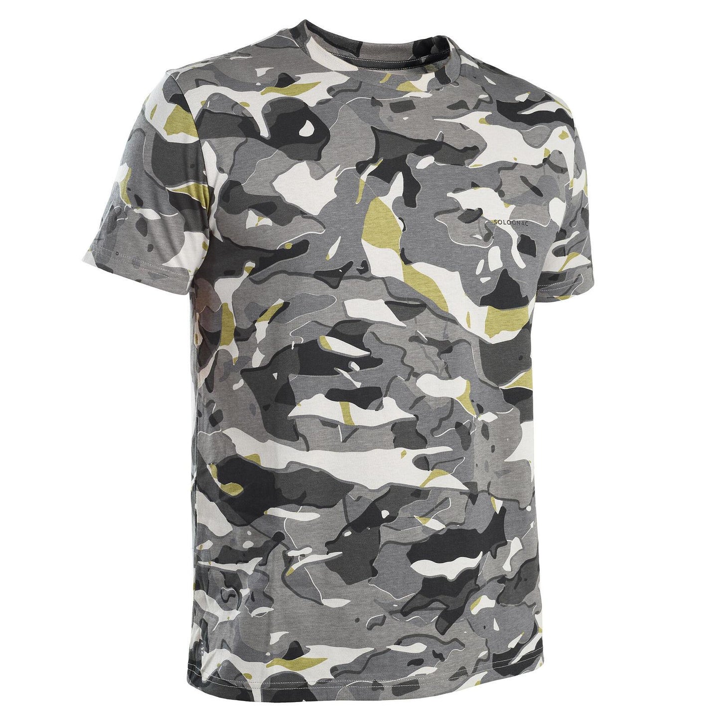 T-SHIRT MC SG100 CAMO WD V1 MINERAL GREY