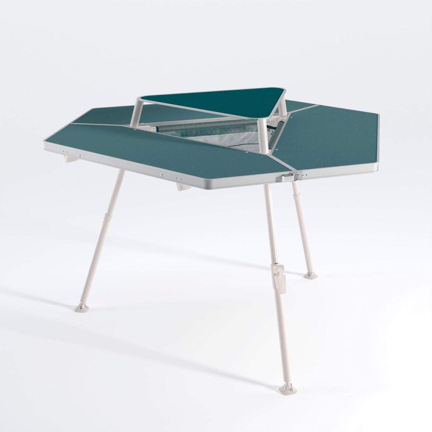 TABLE 6 PERSONNES HEXAGONAL GREEN