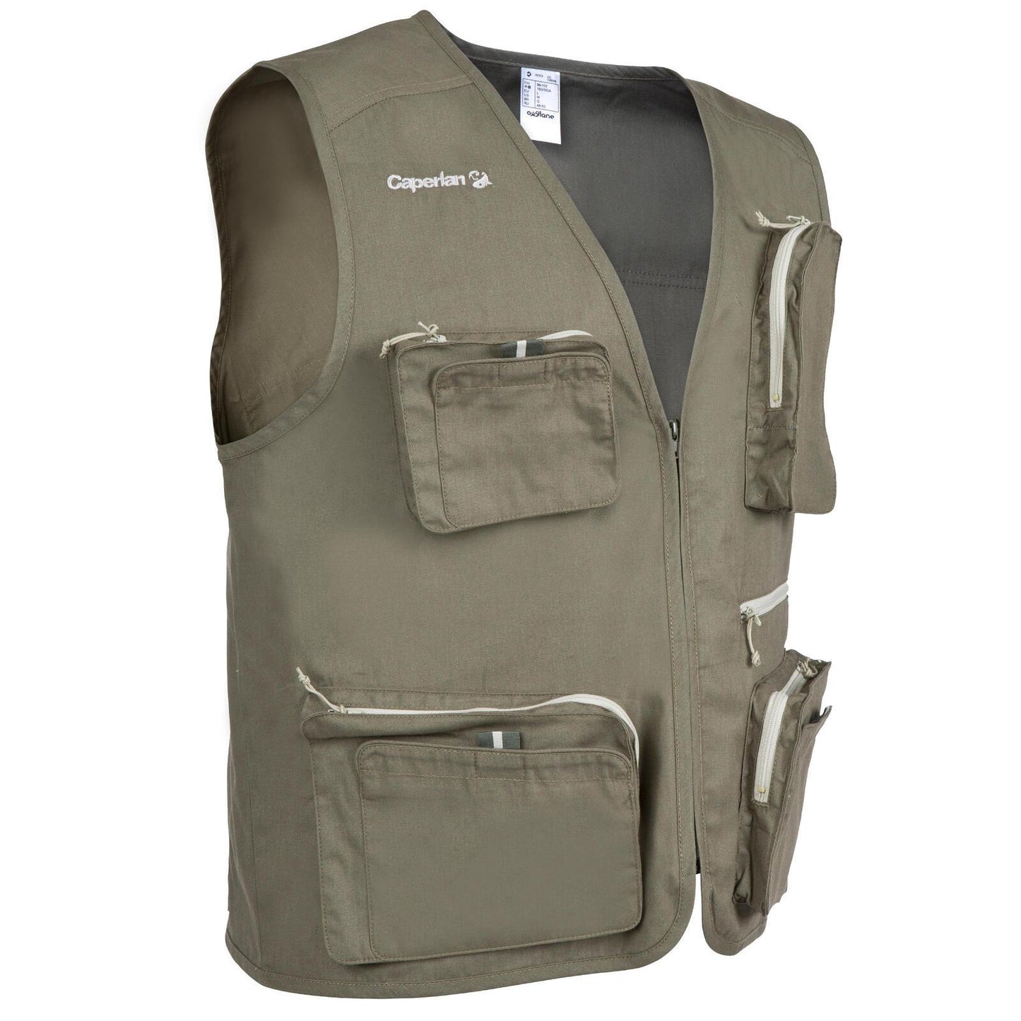 Fishing vest-1 dark ivy green