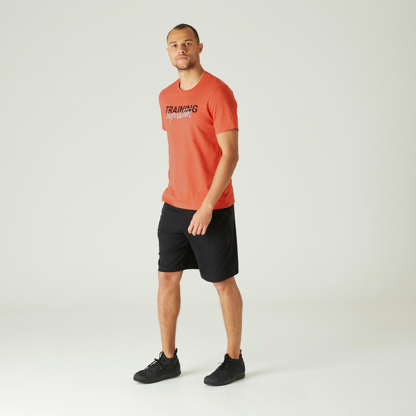 T-shirt Conf Regular Orange Print