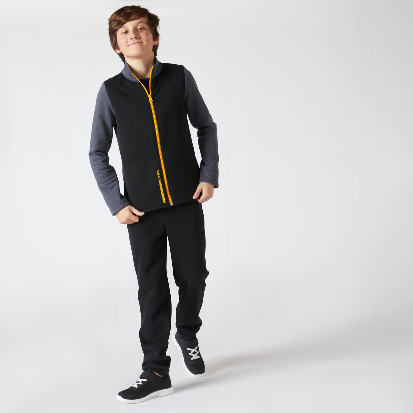 TRACKSUIT WARM'Y ZIP BLACK