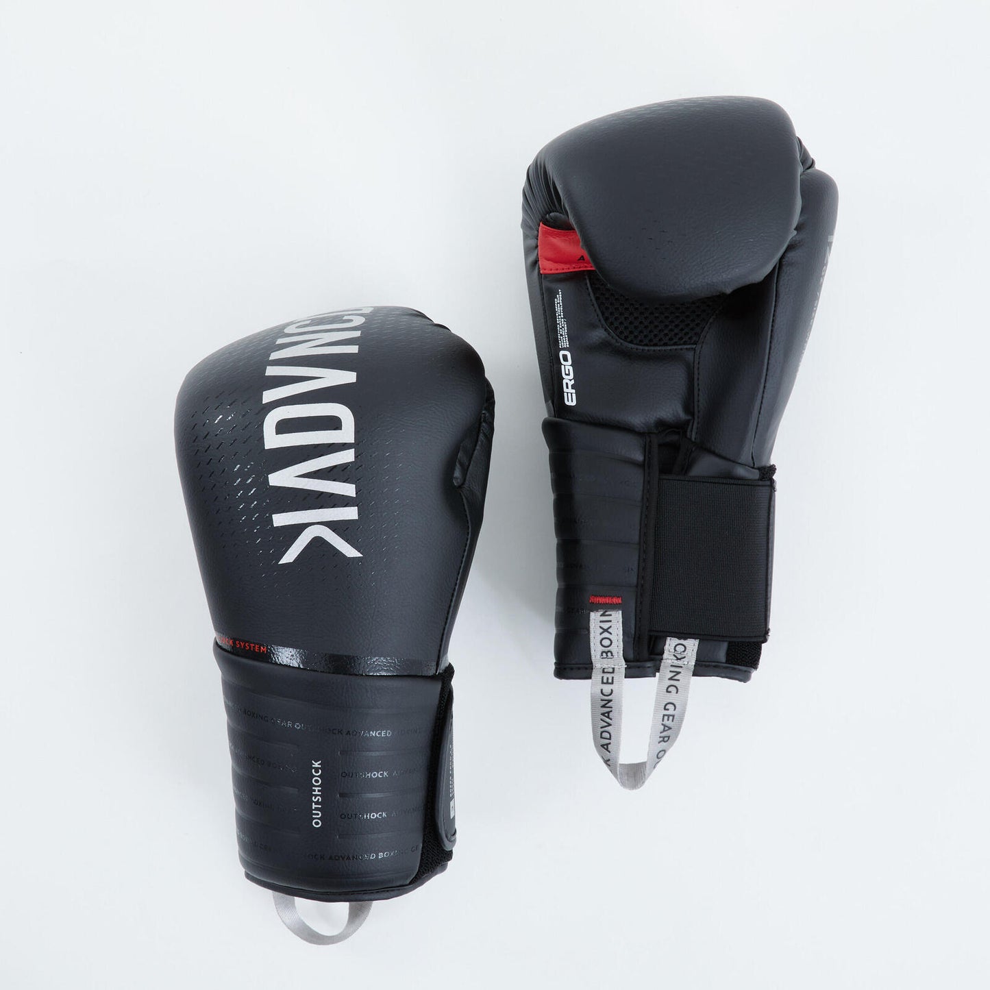BOXING GLOVES 500 ERGO BLACK