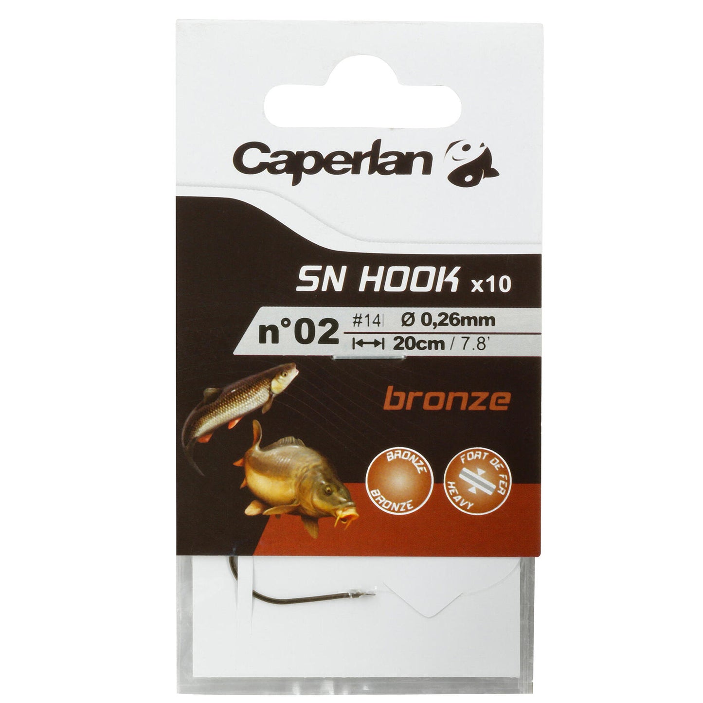 SN Hook Bronze Rigged Hooks