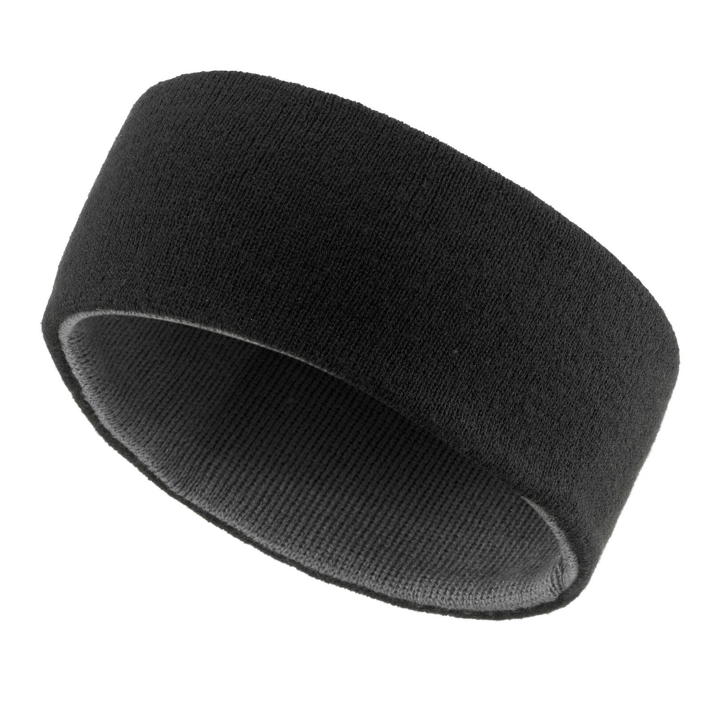 HEADBAND REVERSE JR BLACK GREY