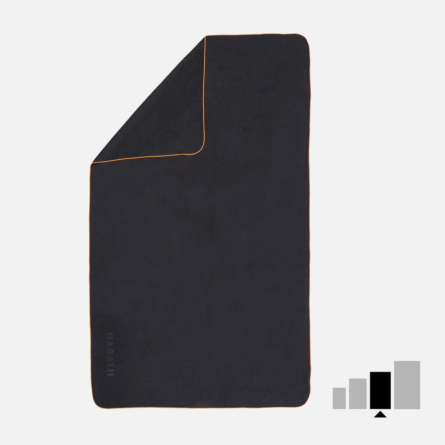 MF COMPACT L TOWEL NERO