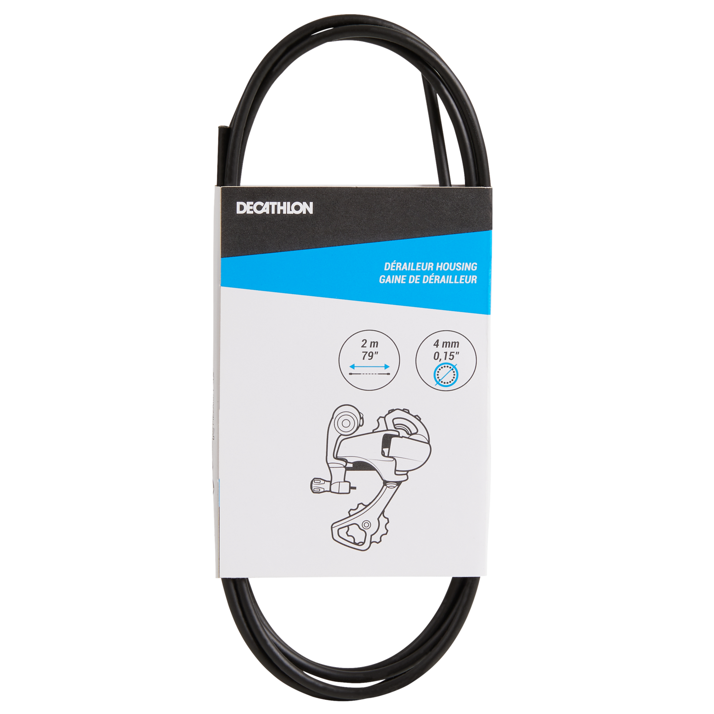 DERAILER HOUSING WITH INNER LINER