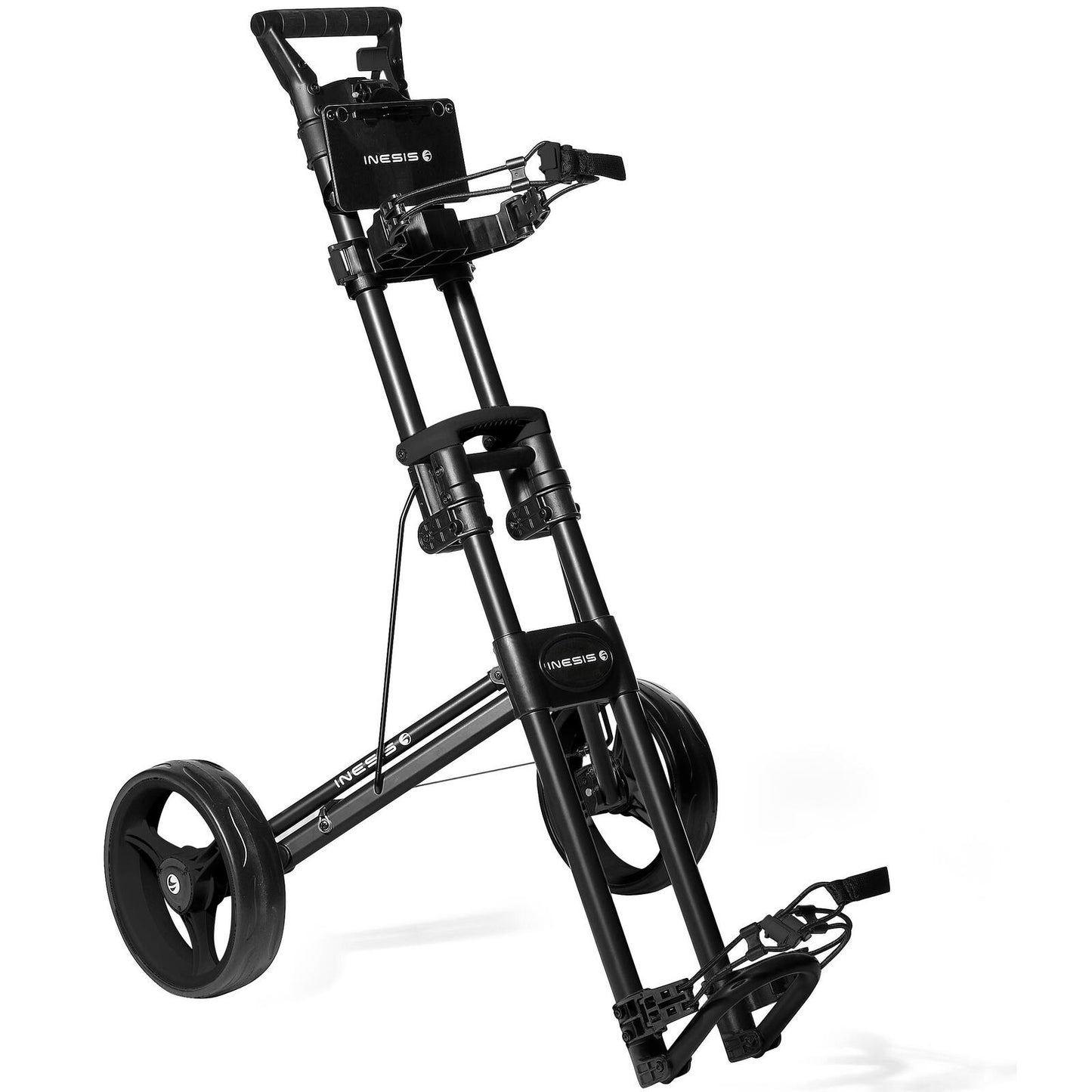 GOLF TROLLEY 2 WHEELS 500 BLACK
