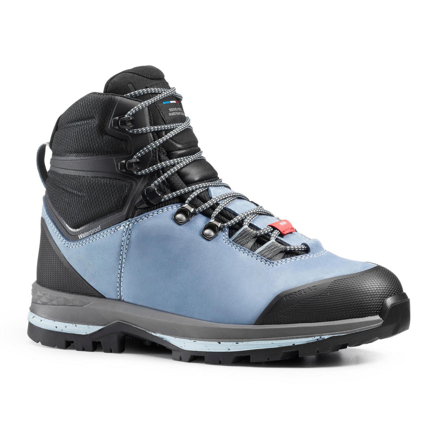 SH ON-TRAIL MT100 LEATHER WIDE W BLUE