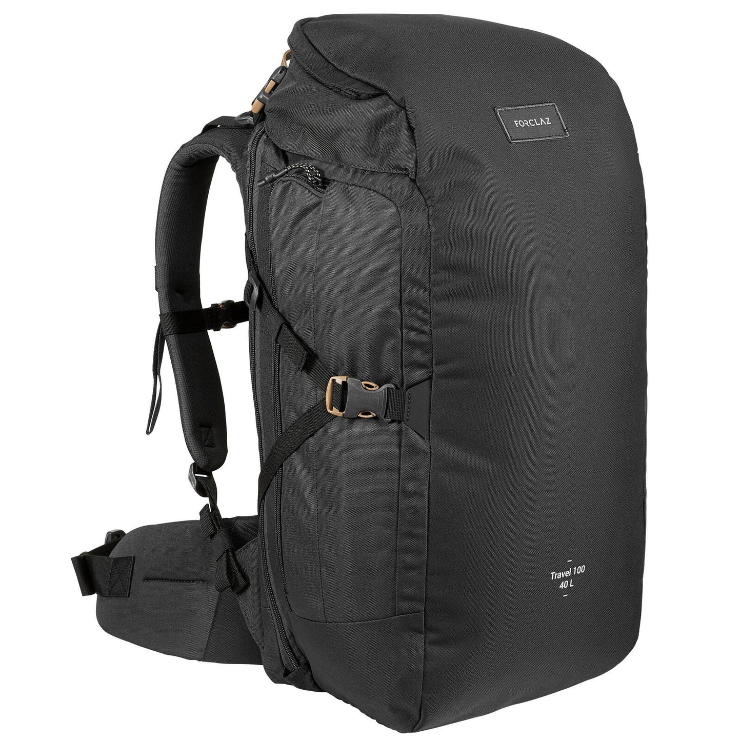 BACKPACK TRAVEL 100 40L Black