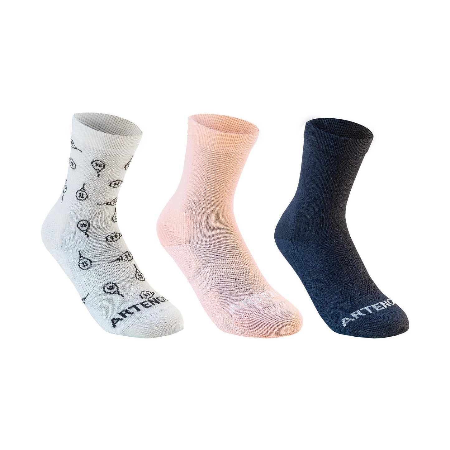 RS 160 JR HIGH X3 WHITE B NAVY PINK