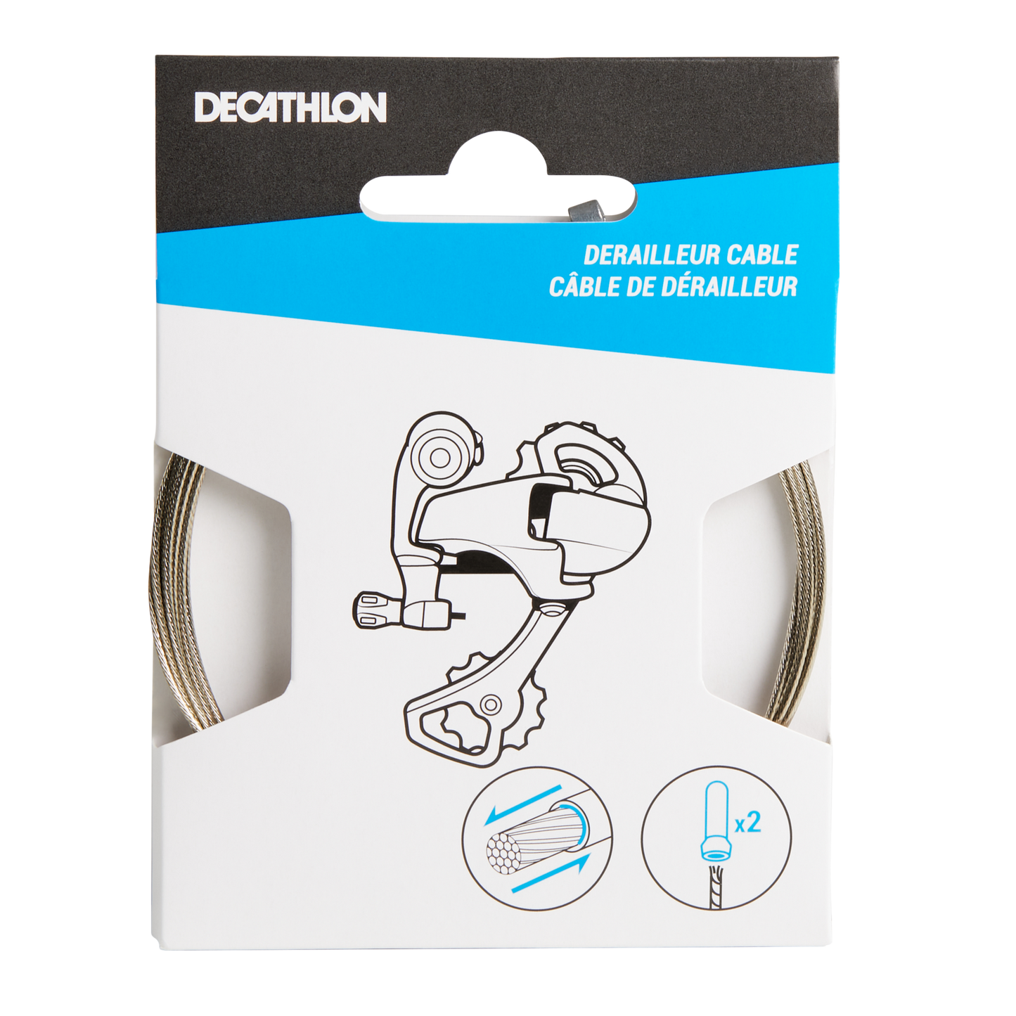 Der antifriction cable and end