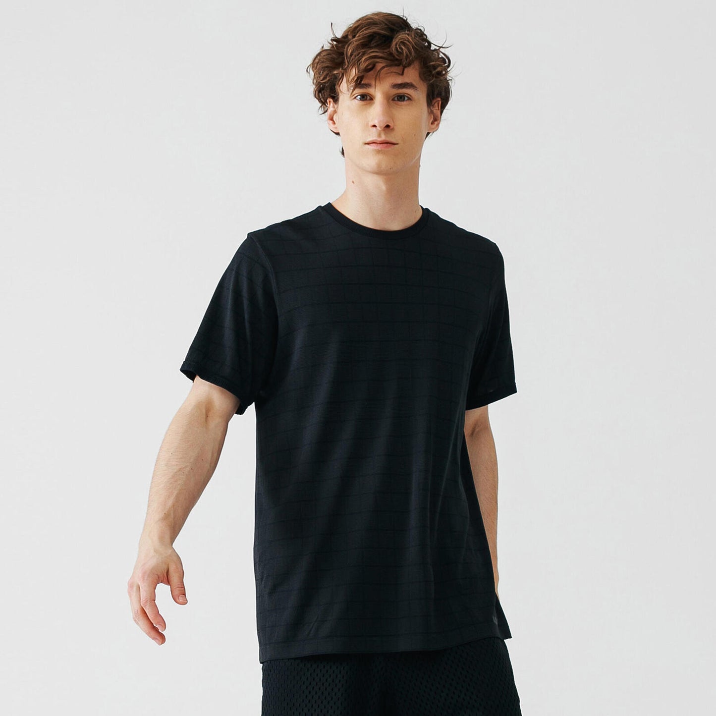 TSHIRT RUN DRY+ FEEL DARK GREY