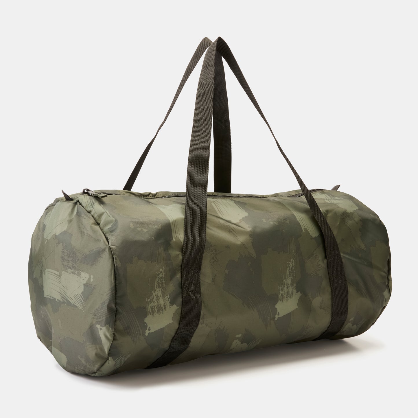 Fold-down fitness bag 30l - khaki