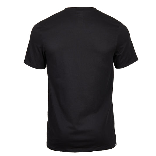 Men's slim-fit fitness t-shirt 500 - black