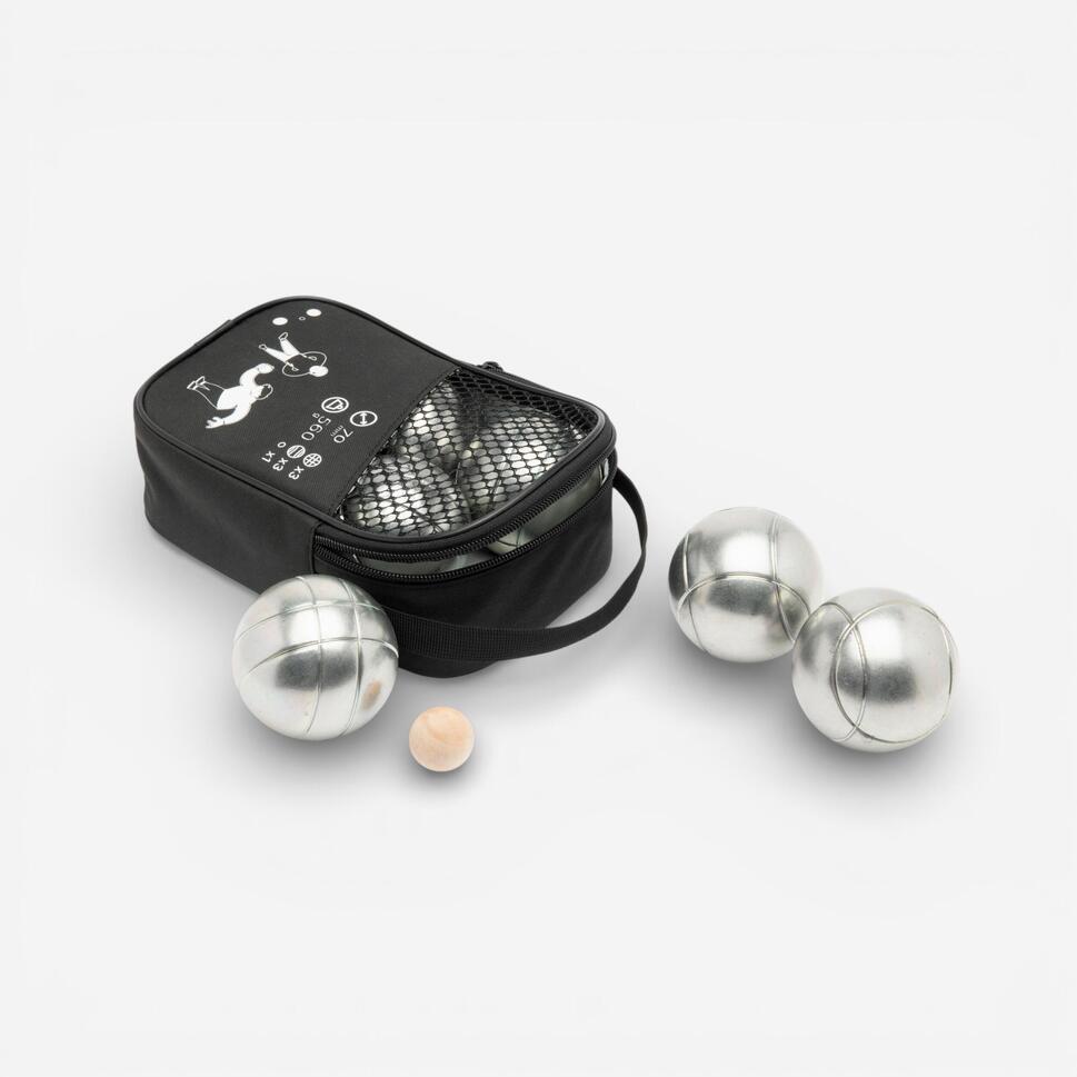 Set of 6 Recreational Petanque Boules 100