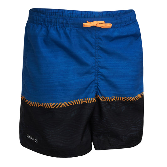 Swimming shorts 100 - blue/black
