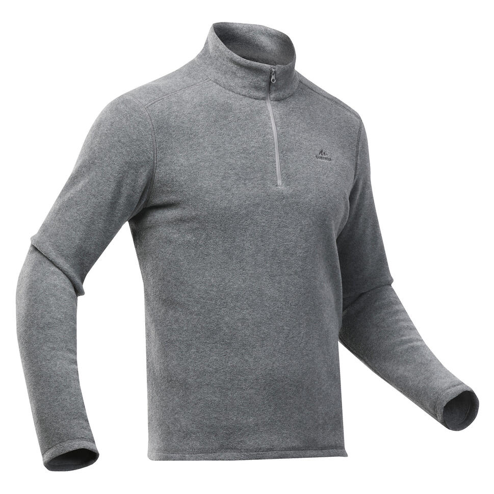 FLEECE MH 100 1/2 ZIP GREY M