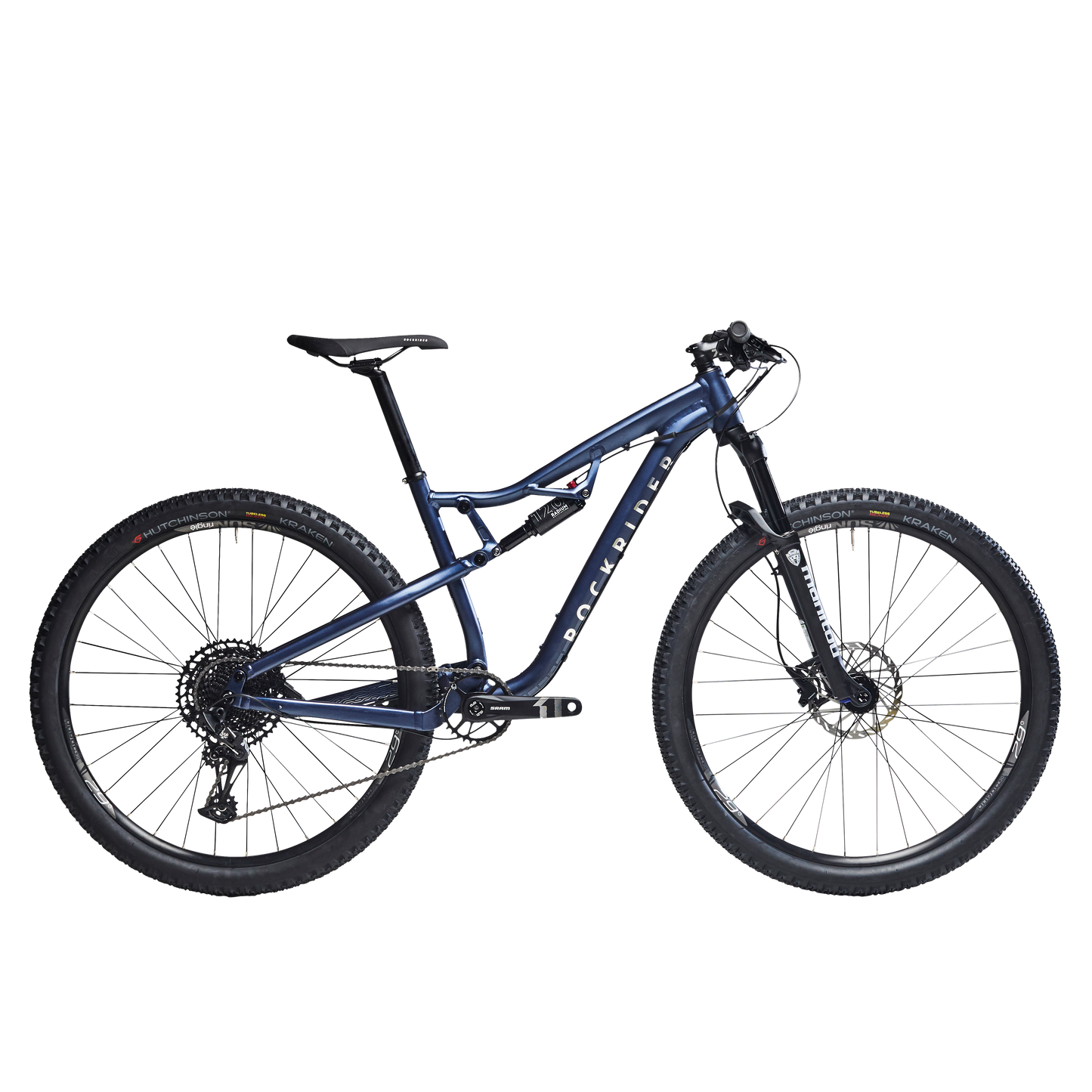 Cross country mountain bike race 100s aluminium frame - blue