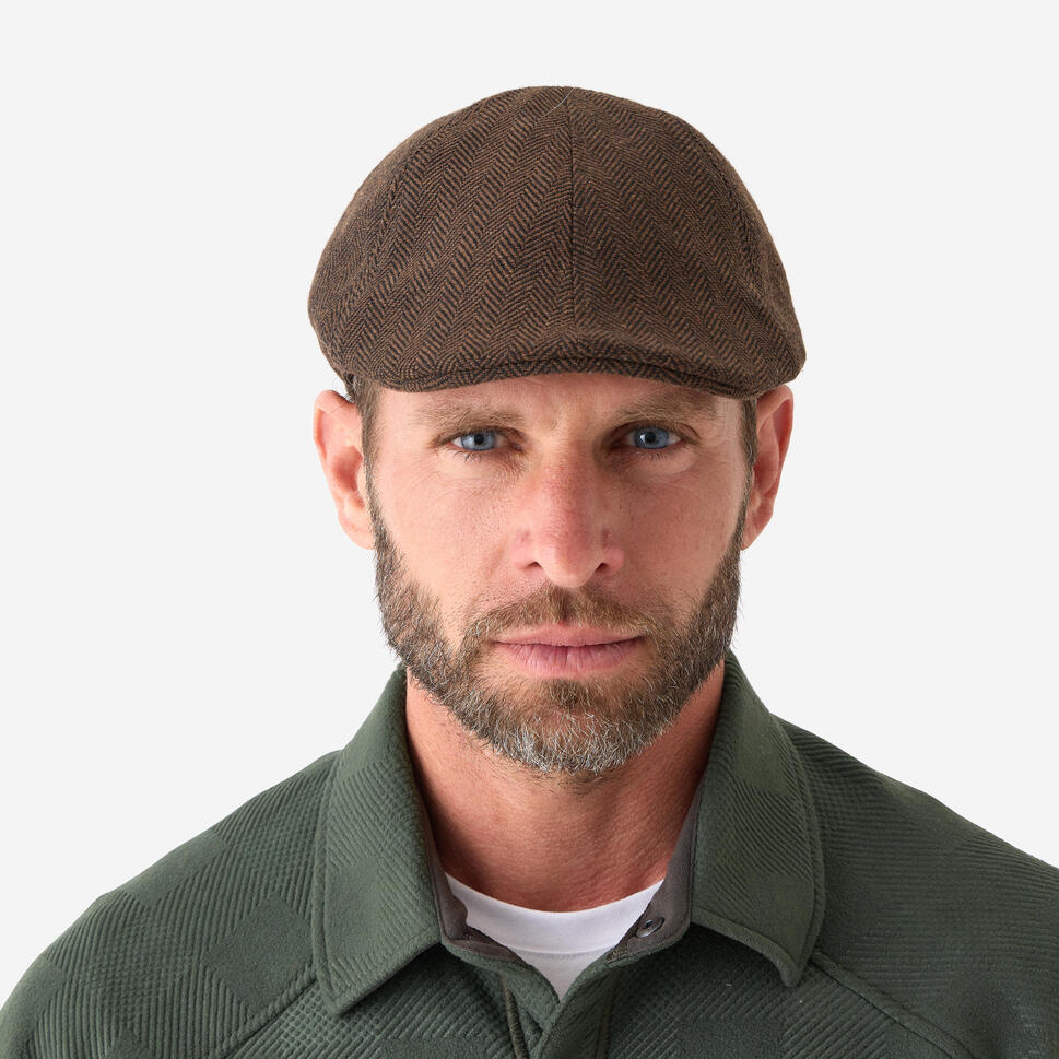 500 flat cap, water-repellent