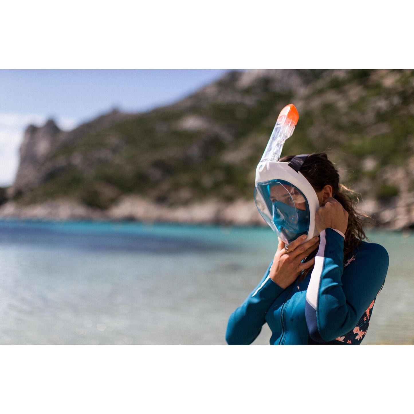 Mask EASYBREATH 500 Dark turquoise
